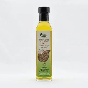 Coconut Miracle Organic Sesame Oil Glass 250Ml